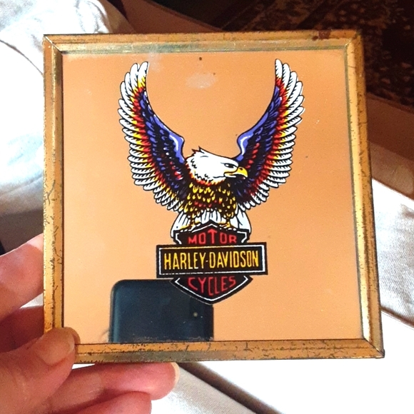 HarleyDavidson Wall Decor Vintage Harleydavidson Mirror Poshmark